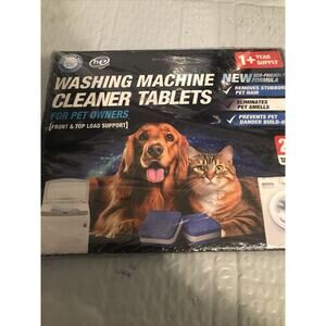 New Washing Machine Cleaner Tablets for Pet Owners 28 Pack Fast Shipping
